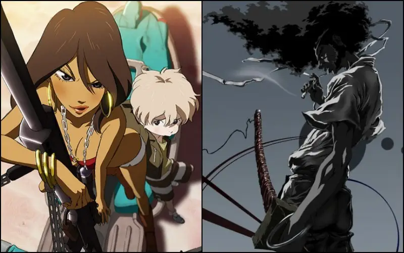 Michiko e Afro Samurai