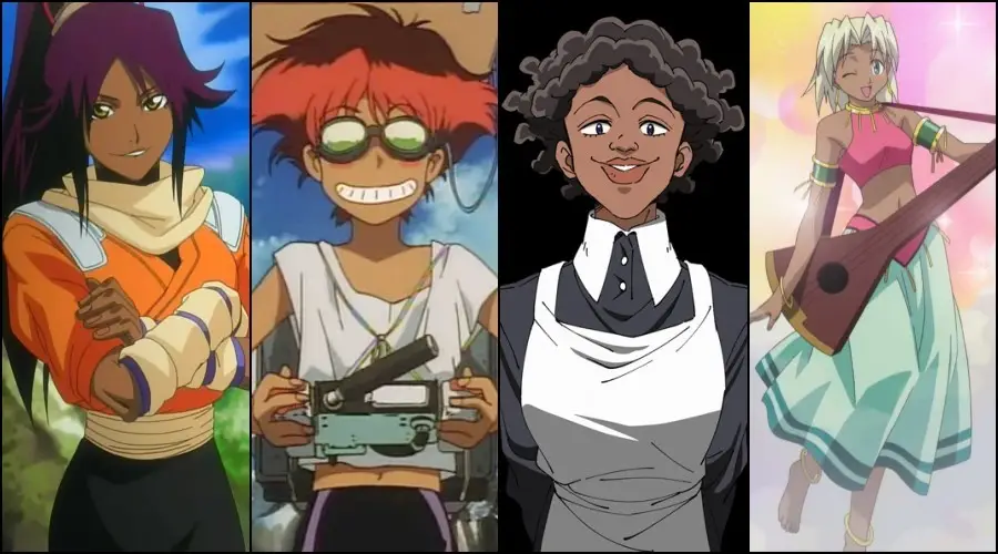 Personagens Femininas Negras em Animes