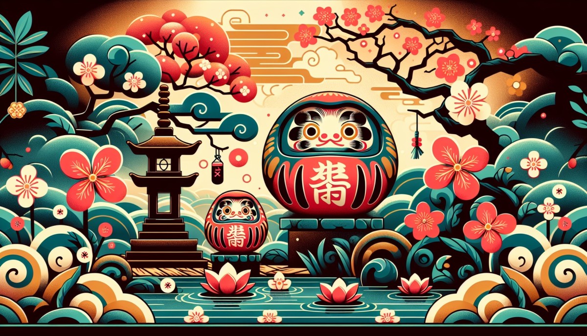 Daruma - O Boneco da Sorte Japonês e seu Significado